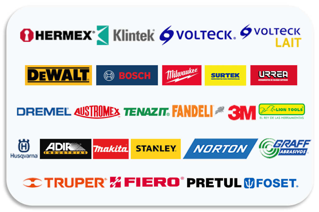 Nuestras marcas que comercializamos