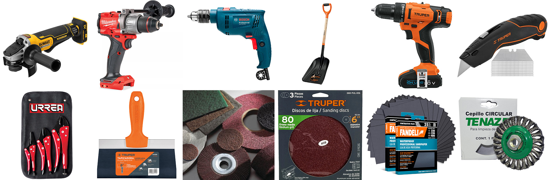 Herramientas manuales y abrasivos